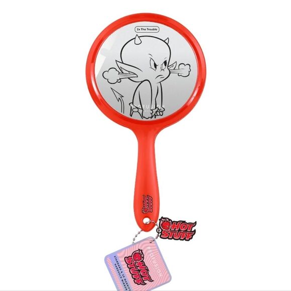 Profusion Cosmetics Casper & Hot Stuff Handheld Mirror - Picture 2 of 9